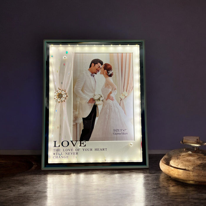 Timeless Love LED Photo Frame – 8x10 Inch