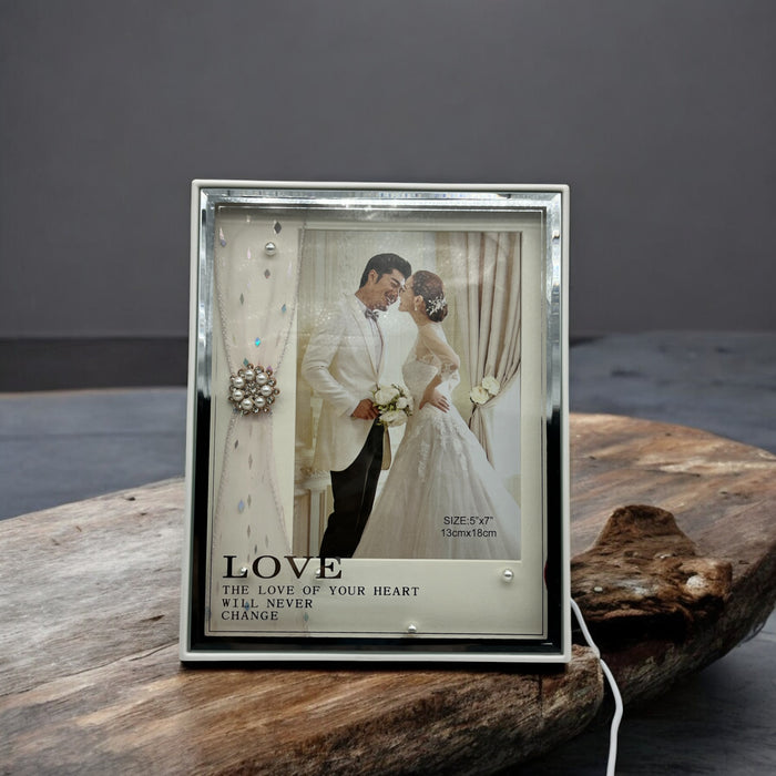 Timeless Love LED Photo Frame – 8x10 Inch