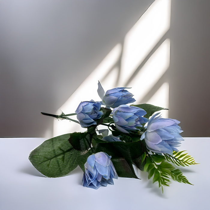 Serene Blue Tulip Bouquet – A Calm and Elegant Touch