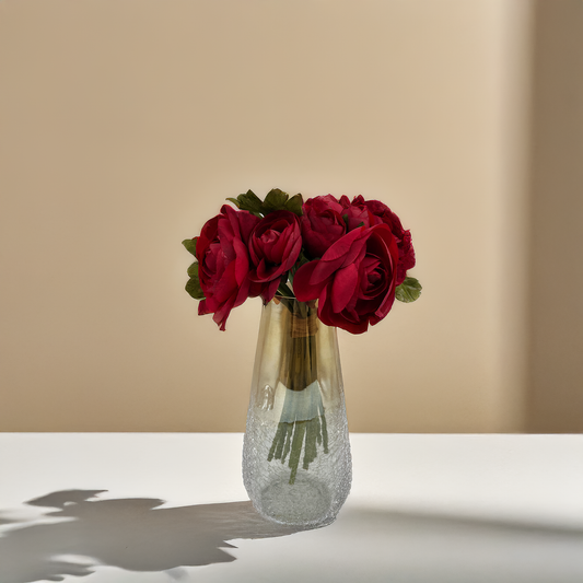 Radiant Red Ranunculus Bouquet – A Bold and Timeless Accent