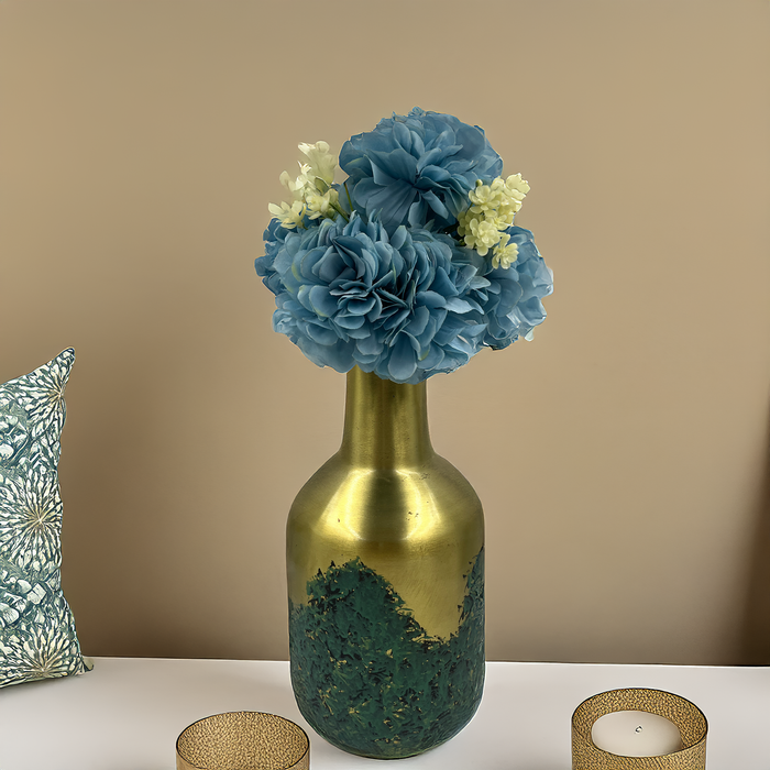 Buy Premium Artificial Flower Bunch - Blue Hydrangea | Perfect Home Décor