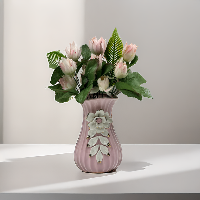 Delicate Pink Tulip Bouquet – A Graceful Addition to Your Decor