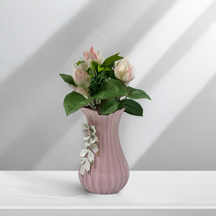 Delicate Pink Tulip Bouquet – A Graceful Addition to Your Decor